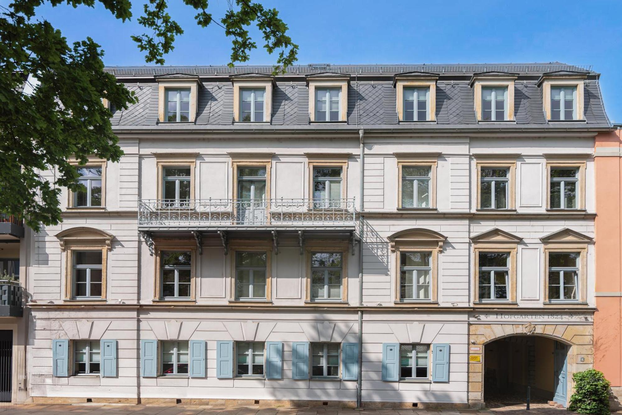 Hofgarten 1824 Hotel Garni Dresden Exterior photo